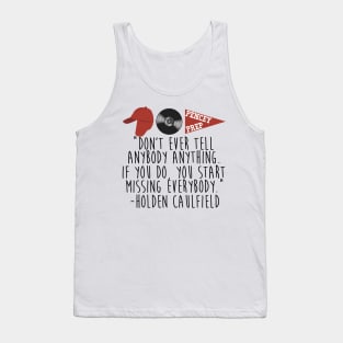 Catcher in the Rye Tank Top